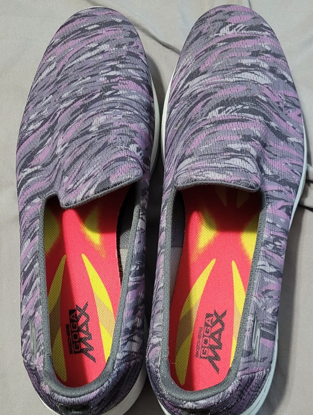 Skechers Go Walk. Purple And Gray NWT